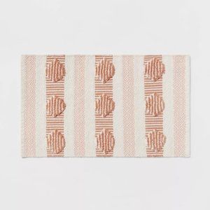 Bath Mat / Bath Rug 20"x32" Global Bath Rug Clay Pink - Threshold